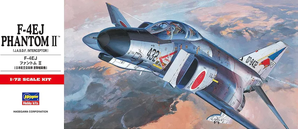 Hasegawa 00331 1/72 F-4EJ Phantom II "J.A.S.D.F." kit