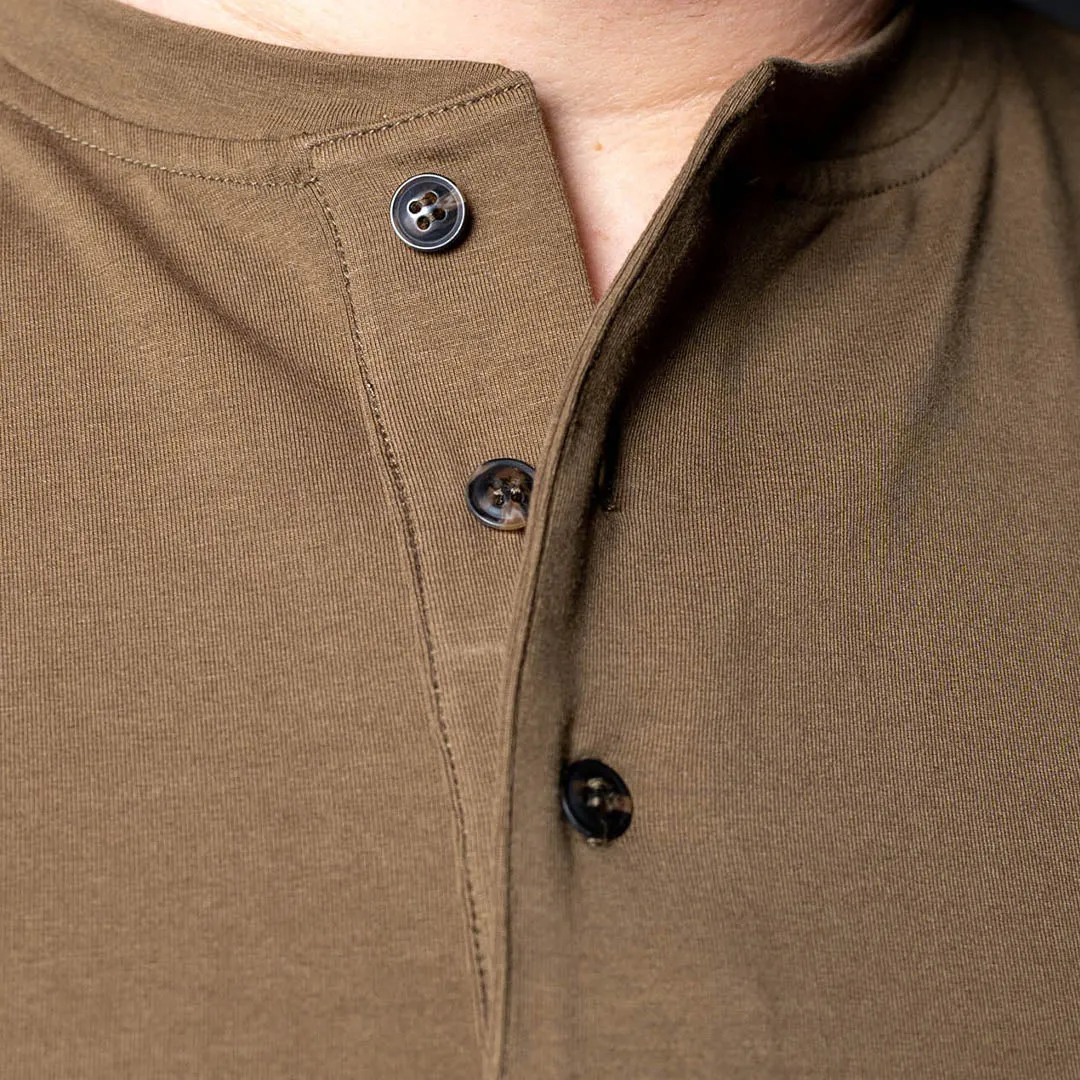 Henley - Military Olive