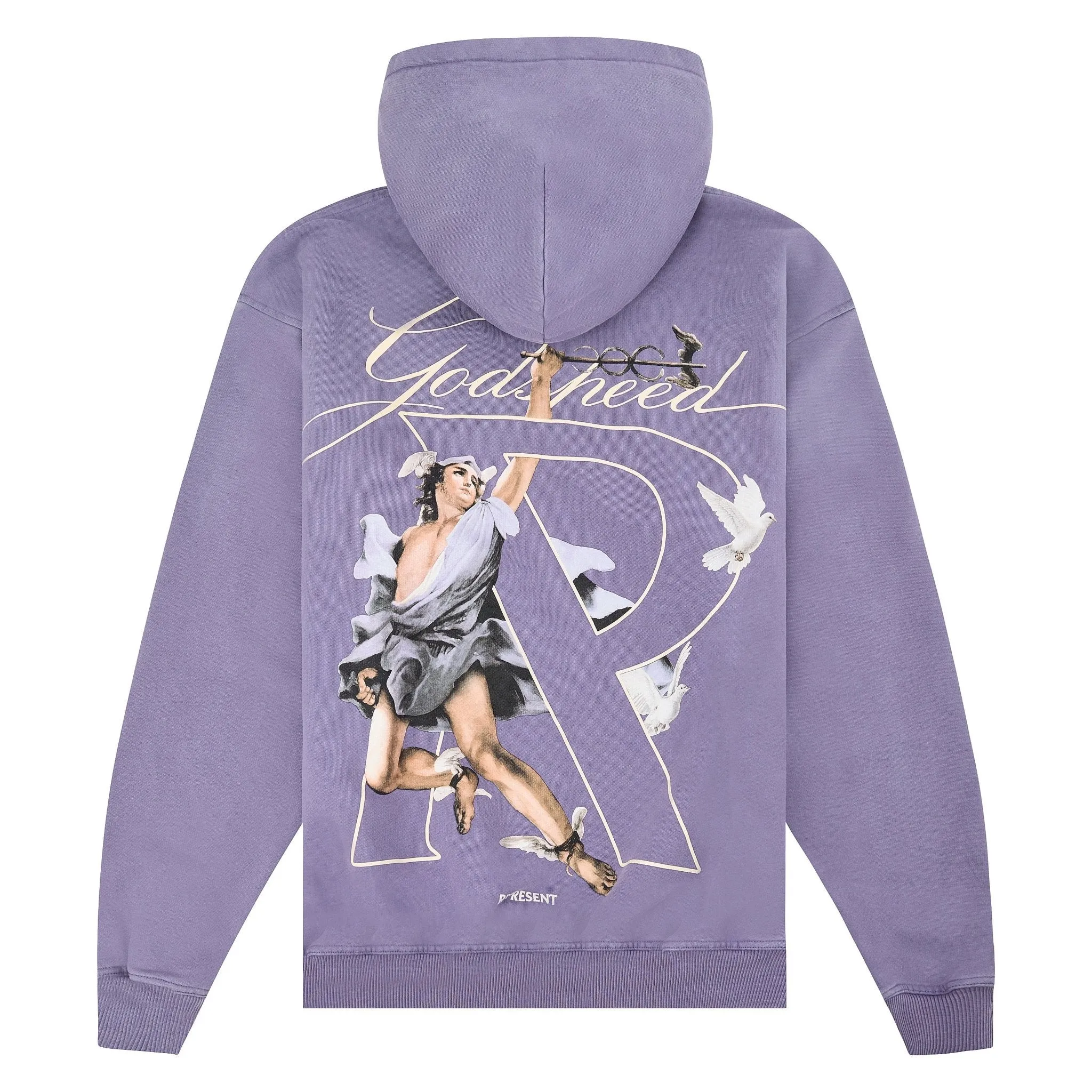 Hermes Pullover Hoodie | Purple