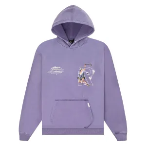 Hermes Pullover Hoodie | Purple