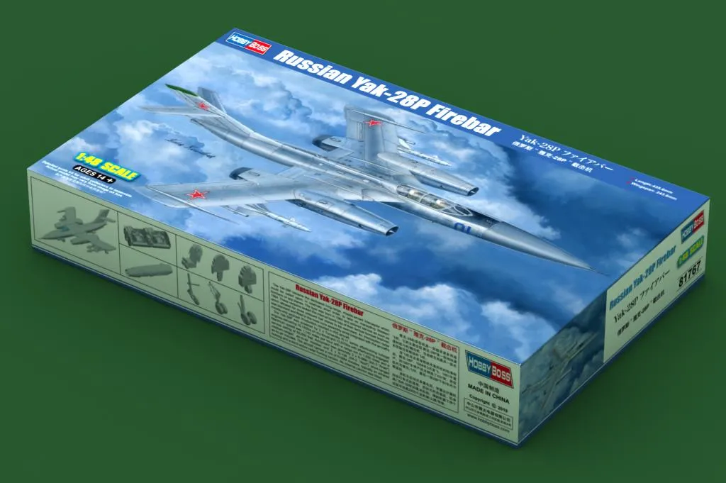 Hobby Boss 81767 1/48 Russian Yak-28P Firebar kit
