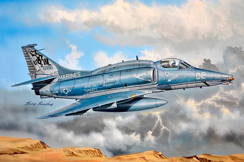 Hobby Boss 87256 1/72 A-4M Skyhawk kit