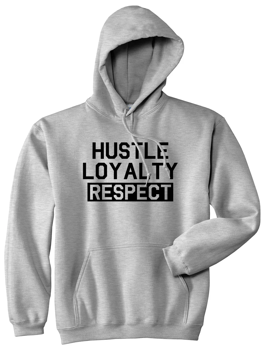 Hustle Loyalty Respect Mens Pullover Hoodie