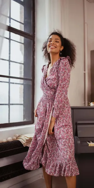 Isla Wrap Breastfeeding Dress