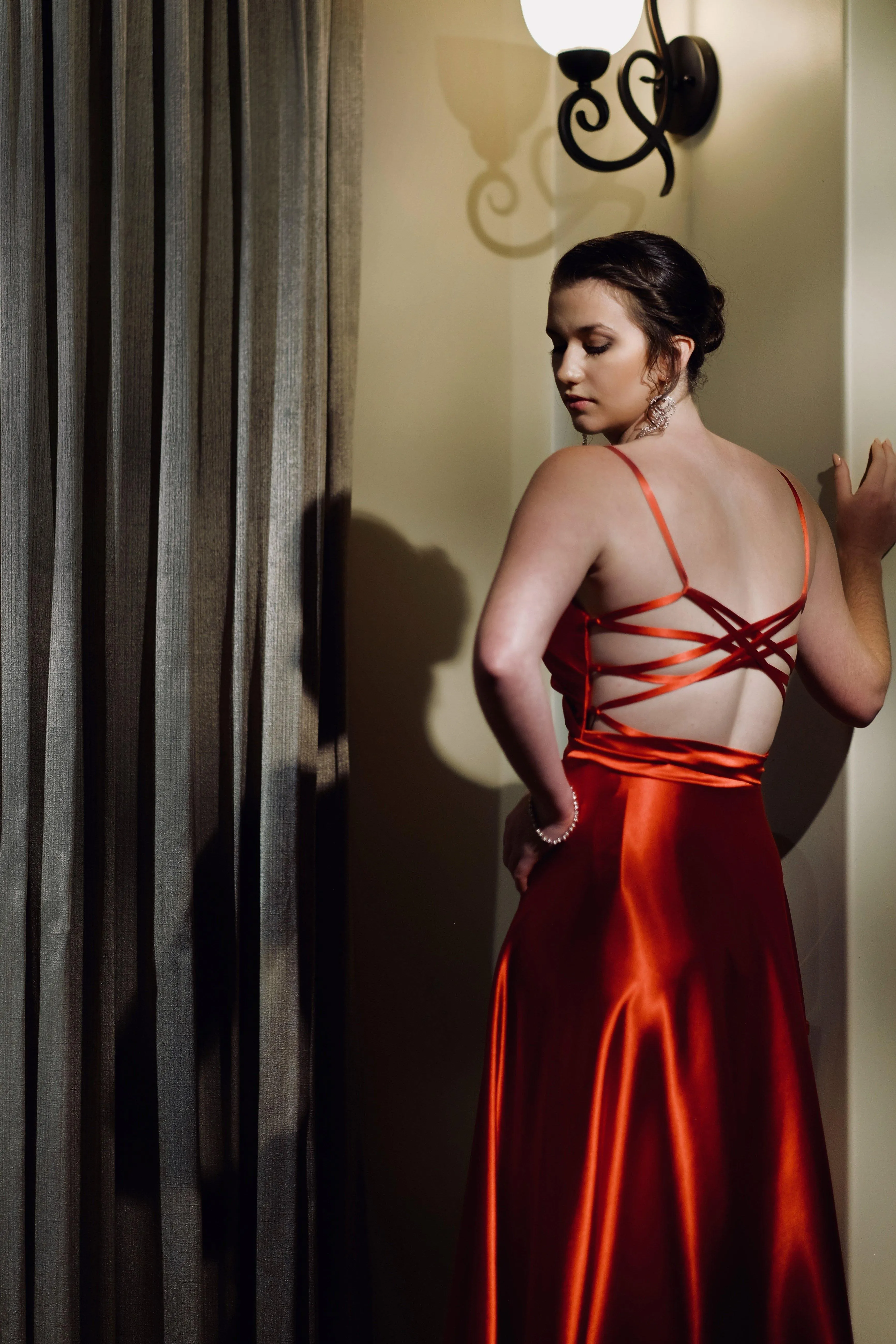 Kadie Pleated - Strawberry