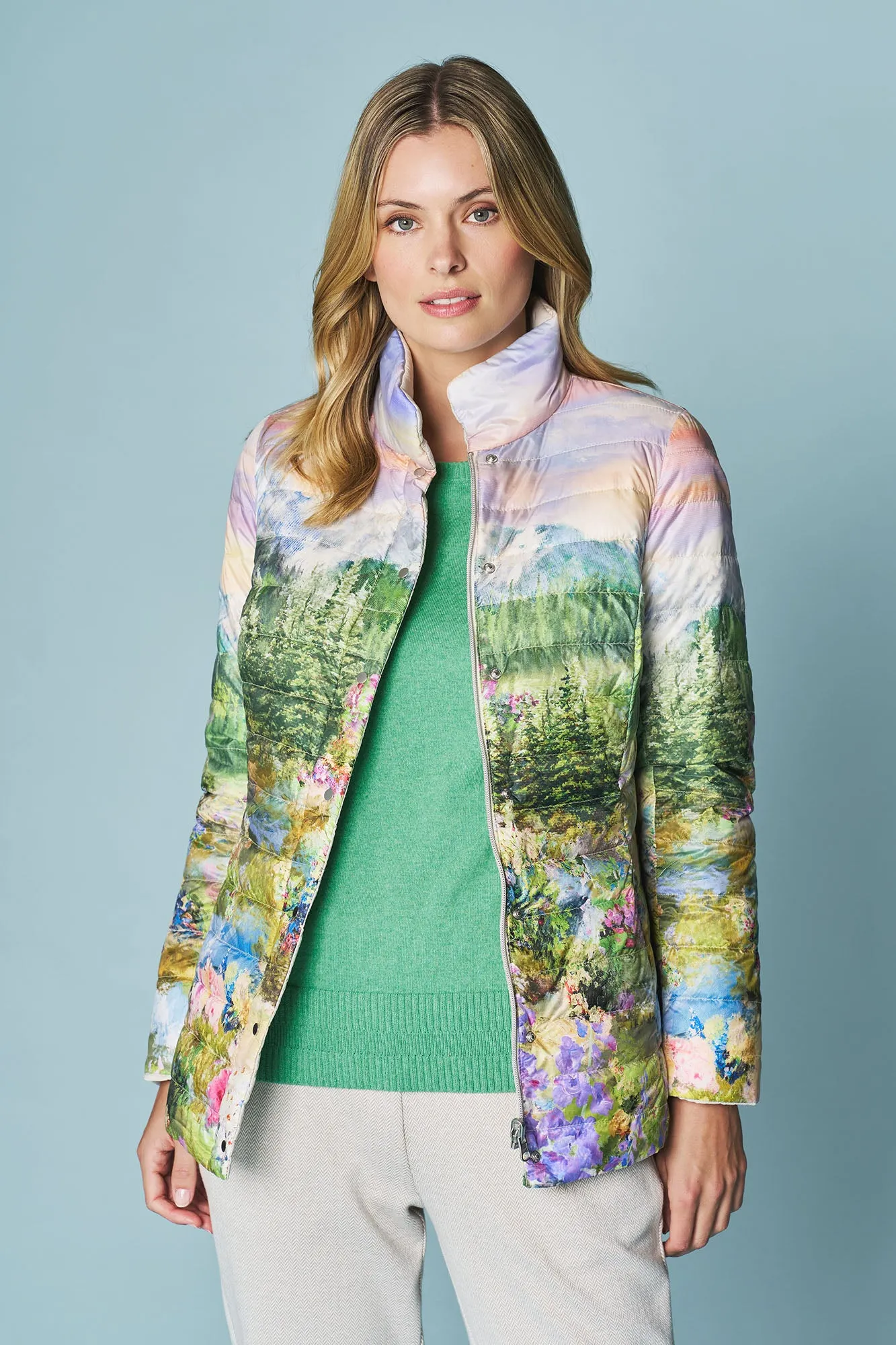 Landscape Puffer Jacket