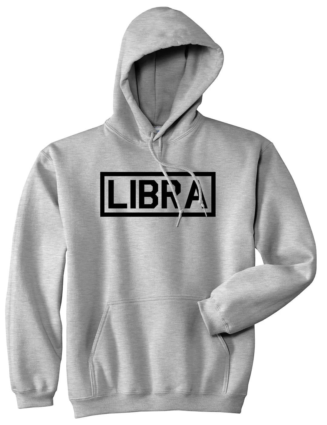 Libra Horoscope Sign Mens Pullover Hoodie