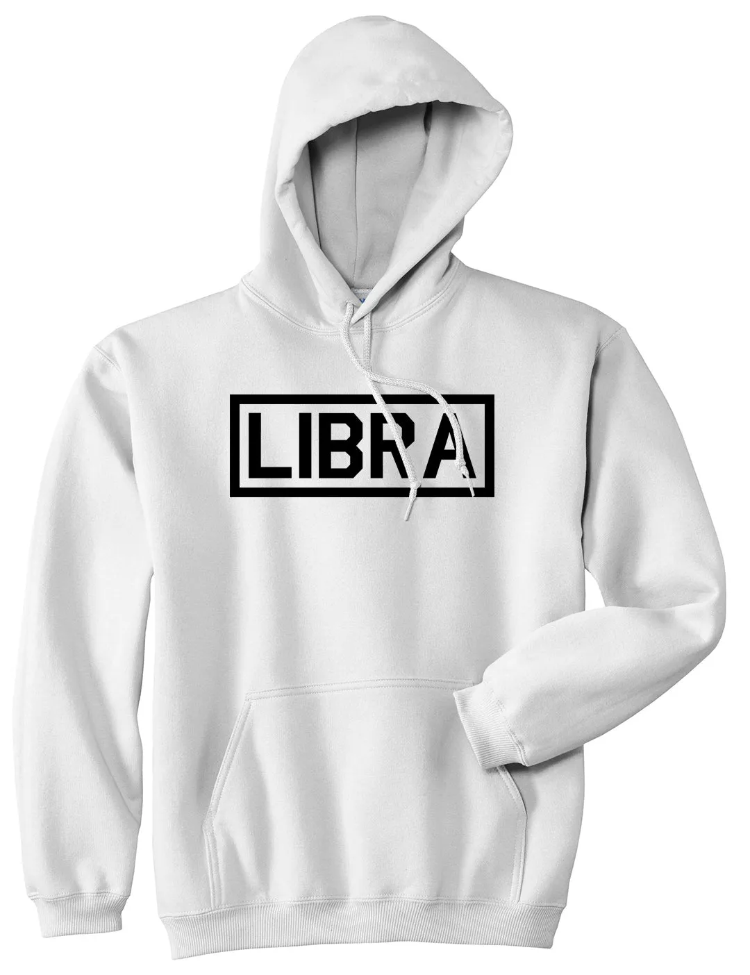 Libra Horoscope Sign Mens Pullover Hoodie