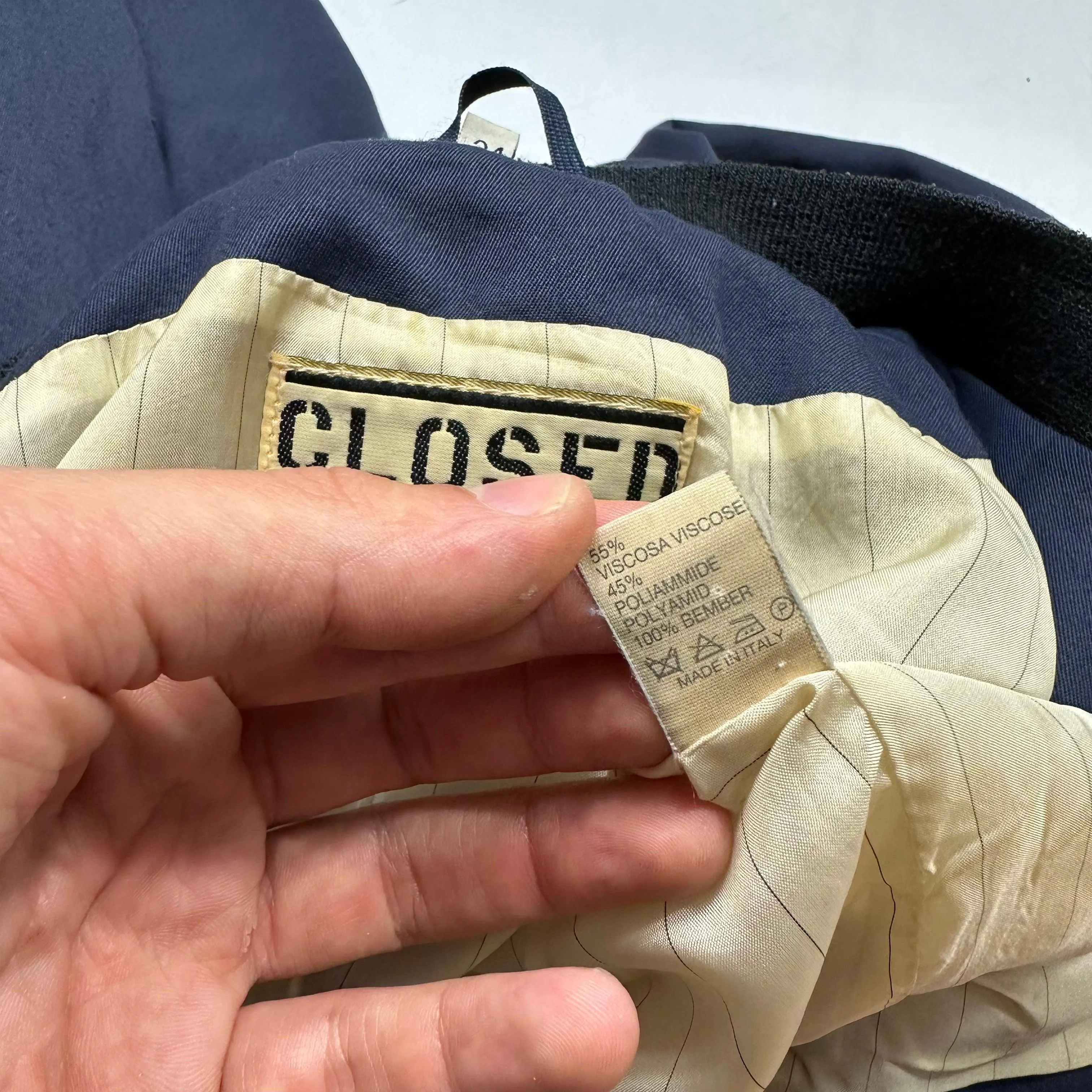 M FG 80’s CLOSED Kimono Bomber Jacket - L