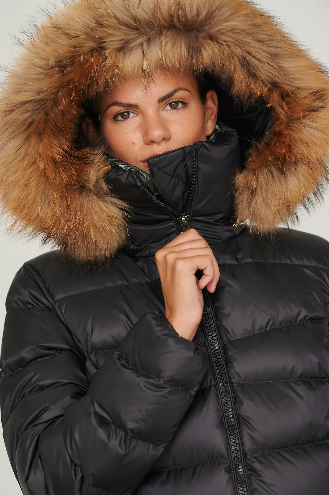 Malen Women Puffer Jacket NEGRO/S