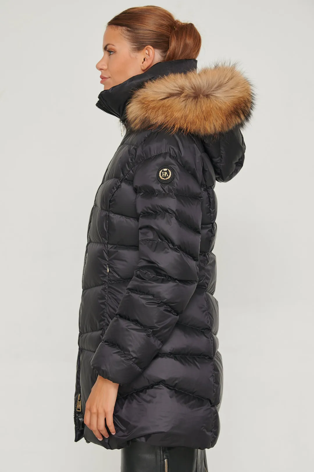 Malen Women Puffer Jacket NEGRO/S