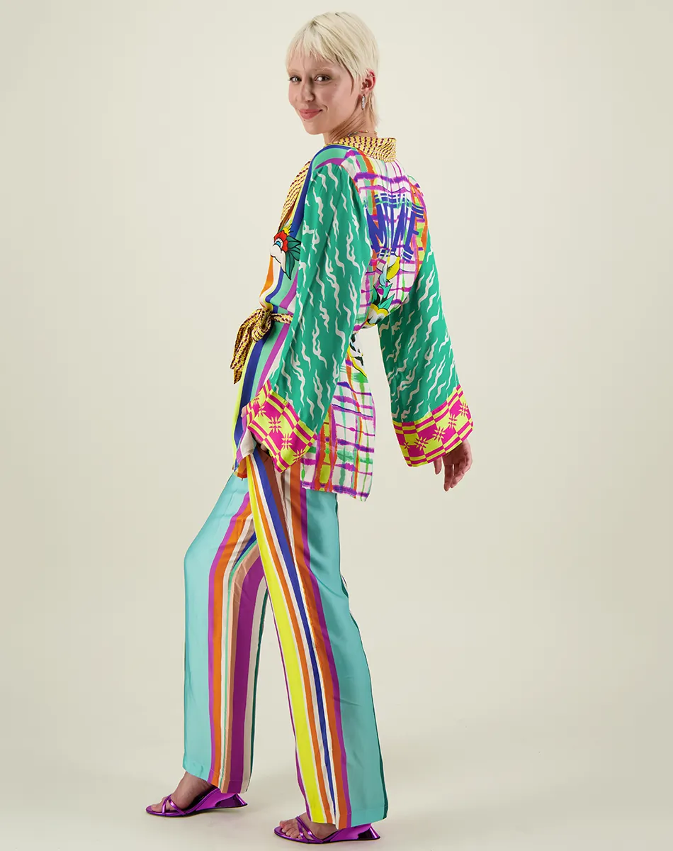 Me 369 Lucia Artisian Kimono Belted