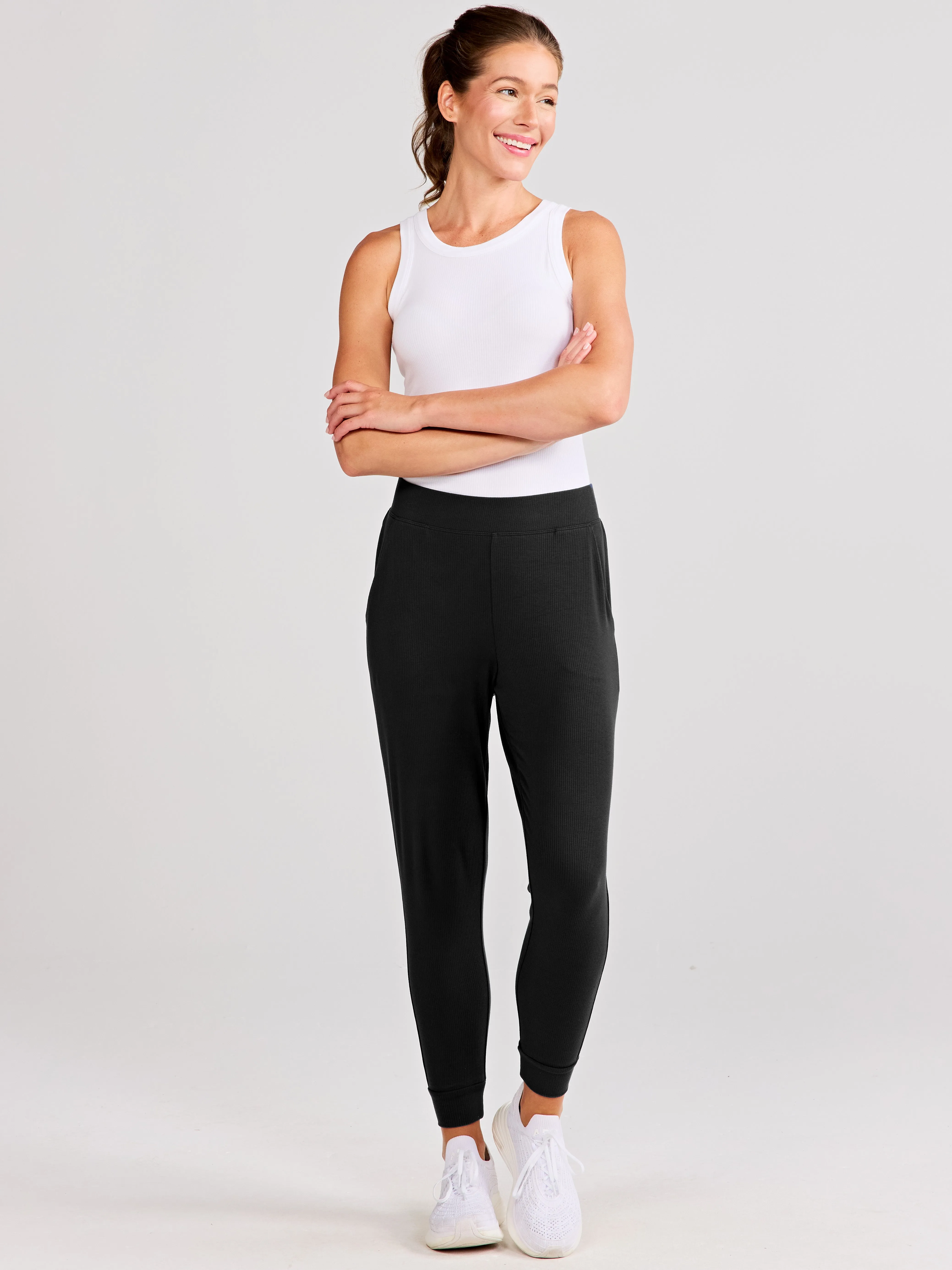 MicroLuxe Rib Jogger