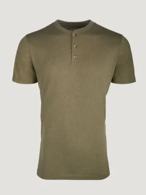Military Short Sleeve Henley FINAL SALE