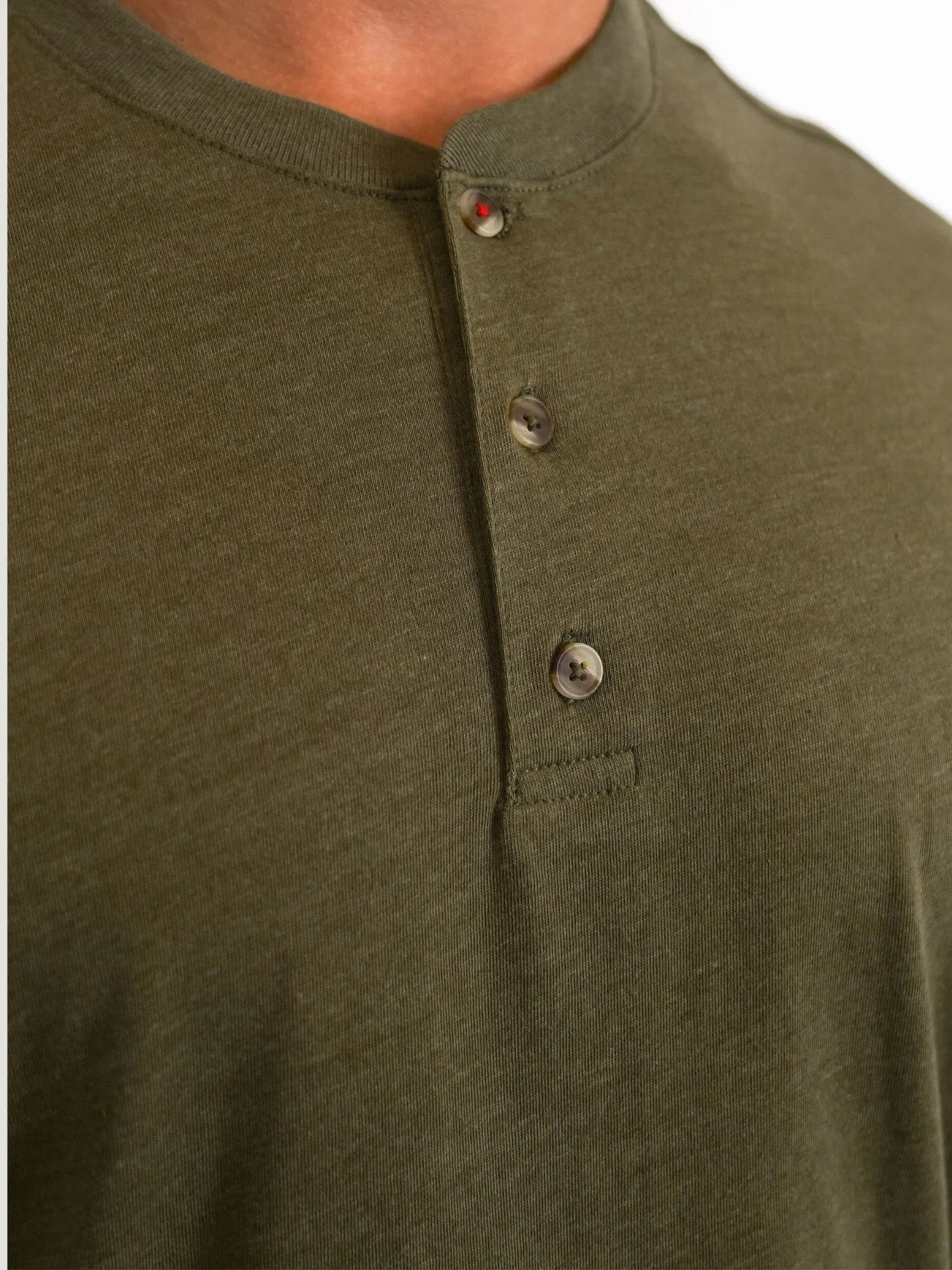 Military Short Sleeve Henley FINAL SALE