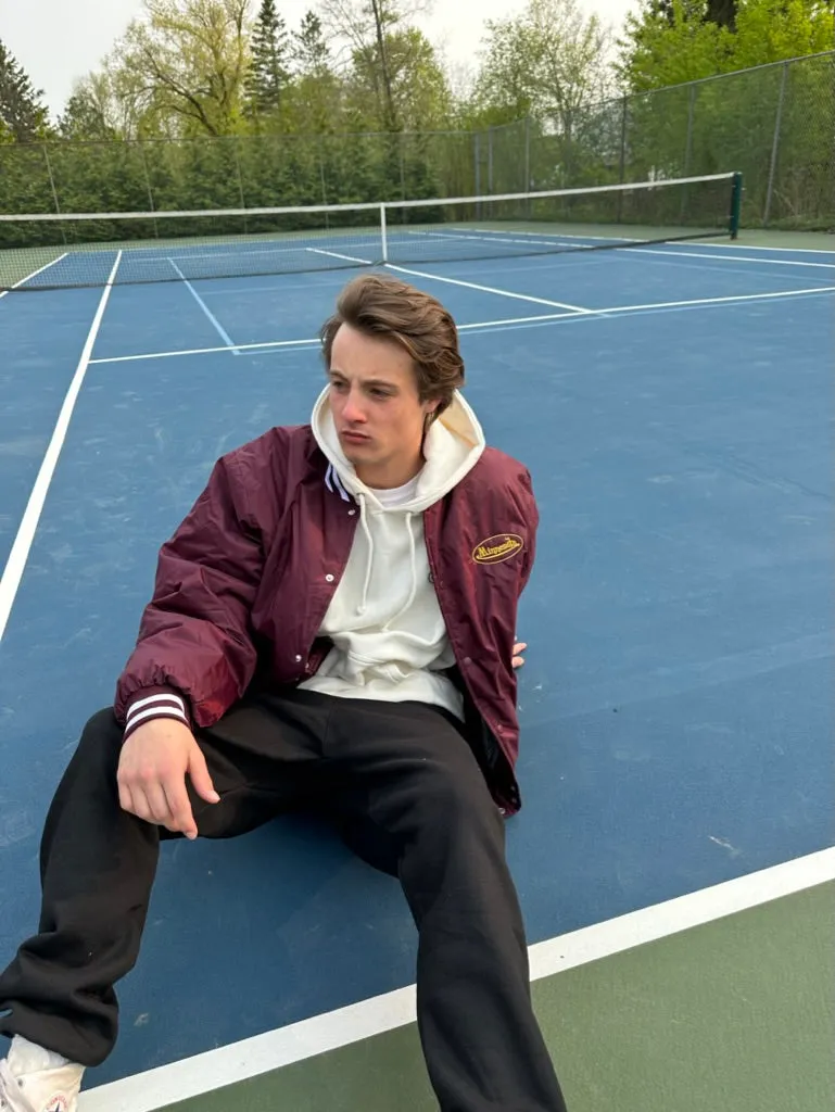 Minnesota Trucker Varsity Bomber Jacket