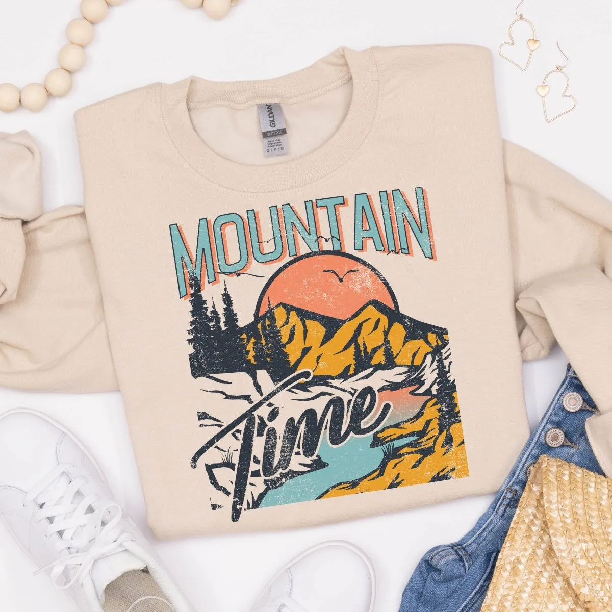Mountain Time Crewneck Sweatshirt