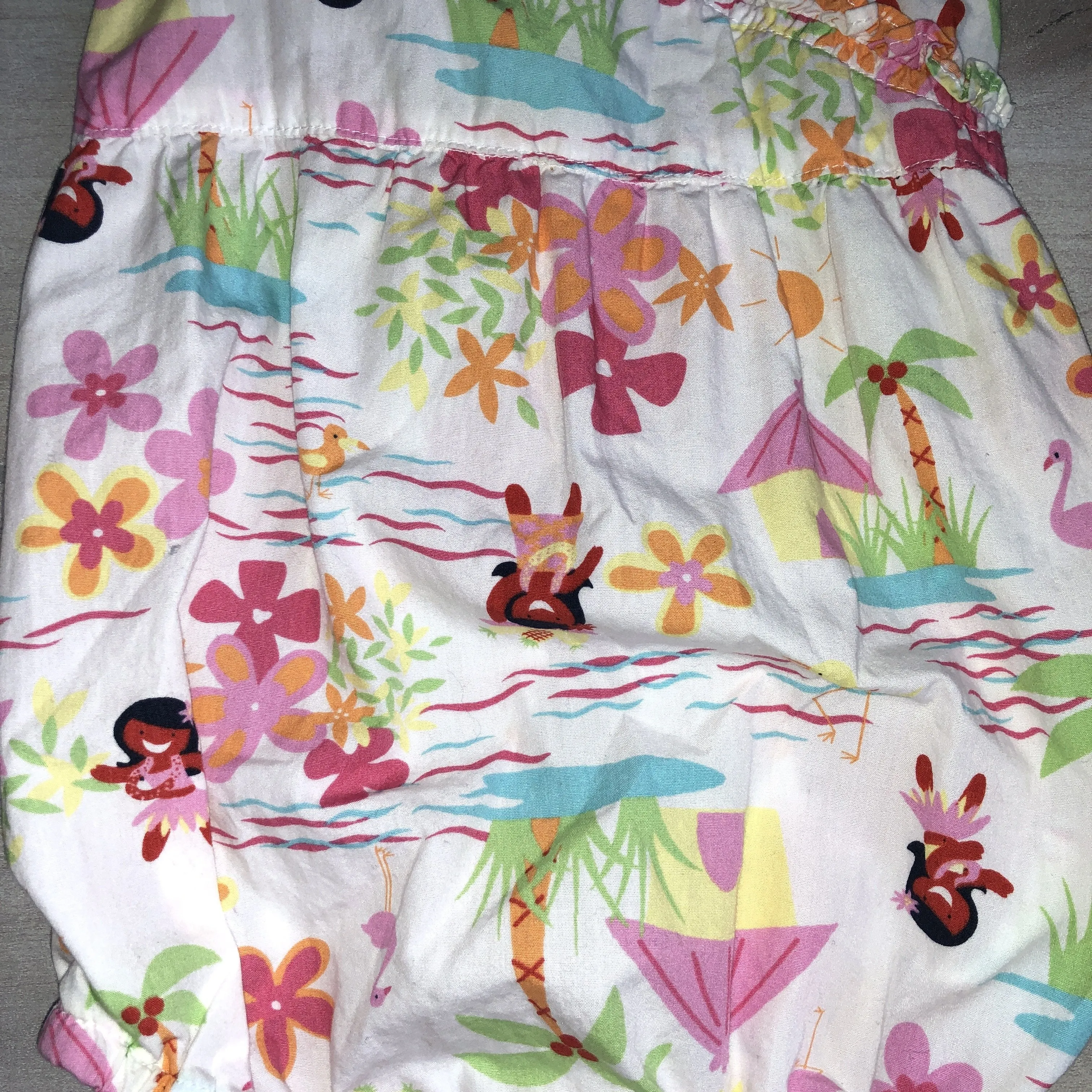 Old Navy Hawaiian Print Romper