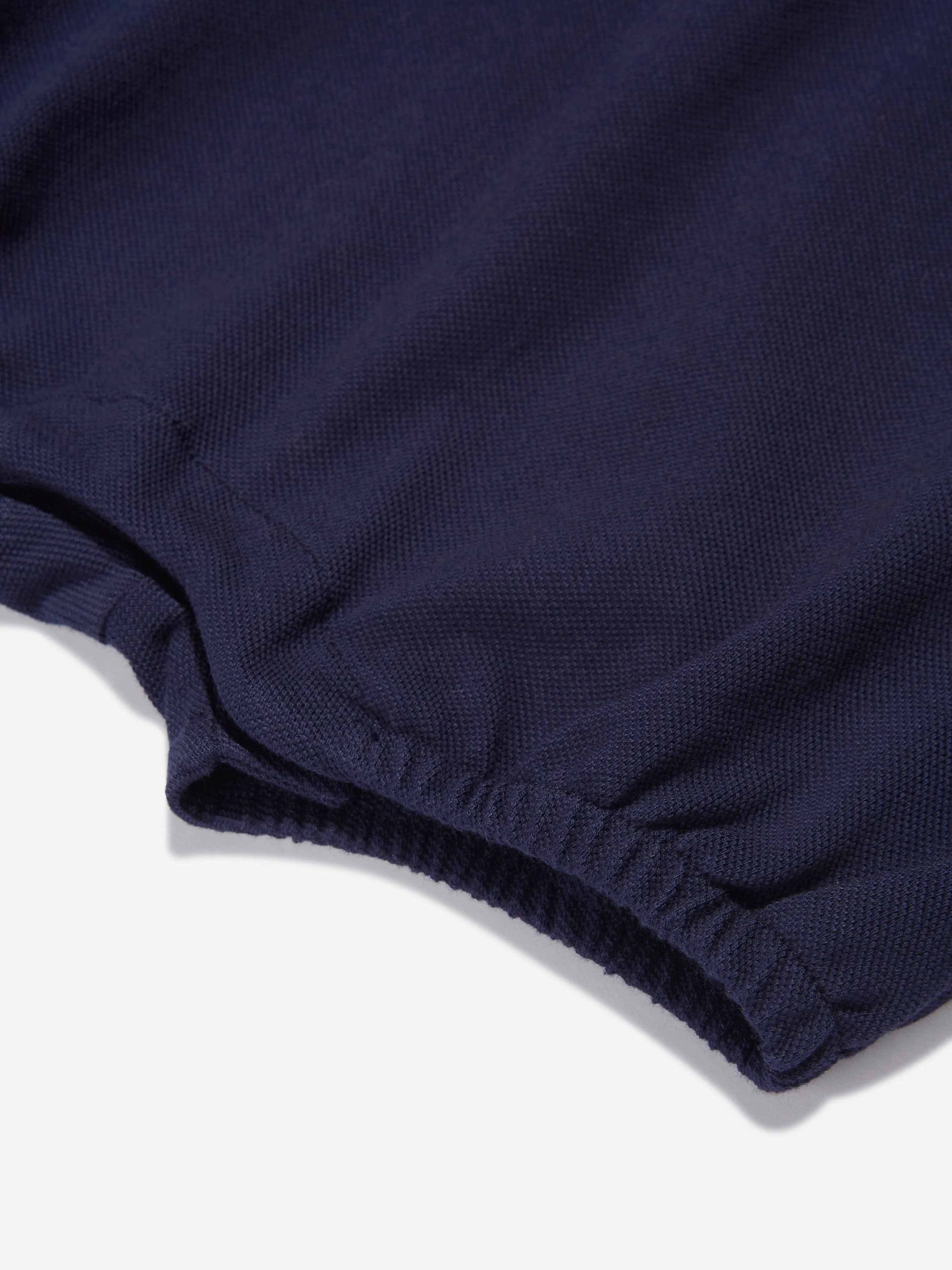 Palm Angels Baby Boys PA Sleeveless Polo Romper in Navy