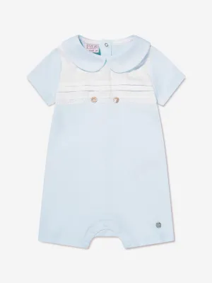 Paz Rodriguez Baby Boys Romper in Blue