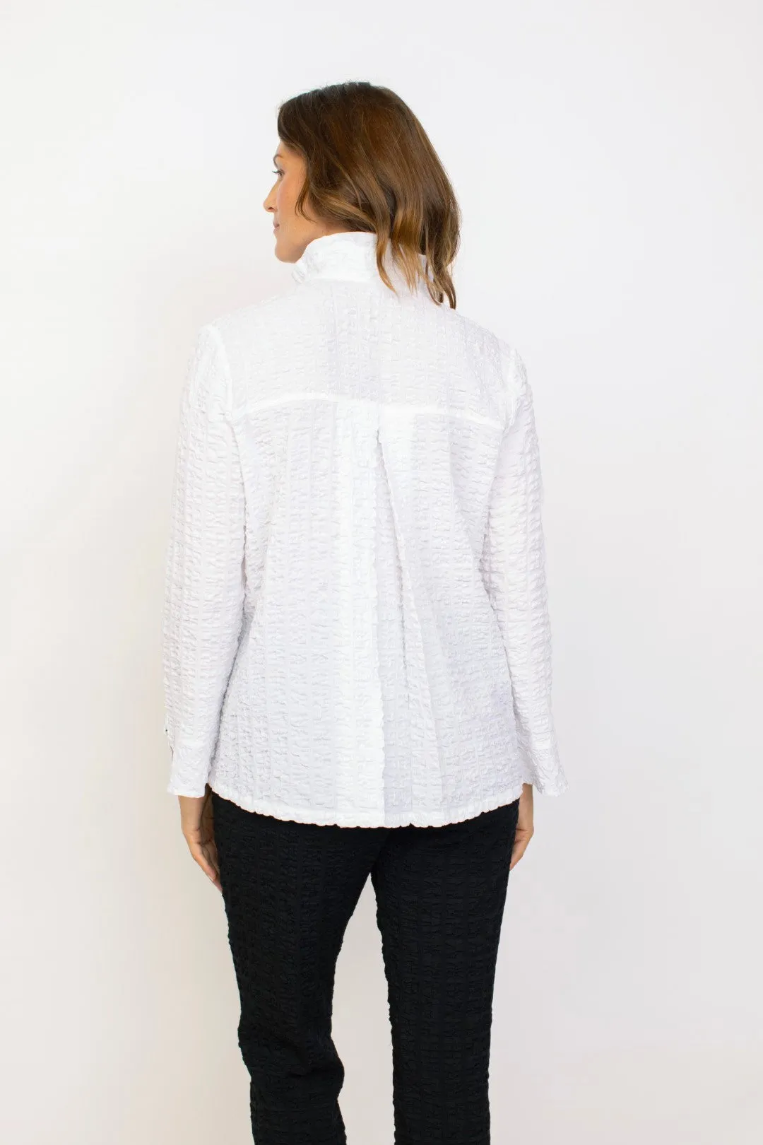 Pucker Weave Retro Jacket