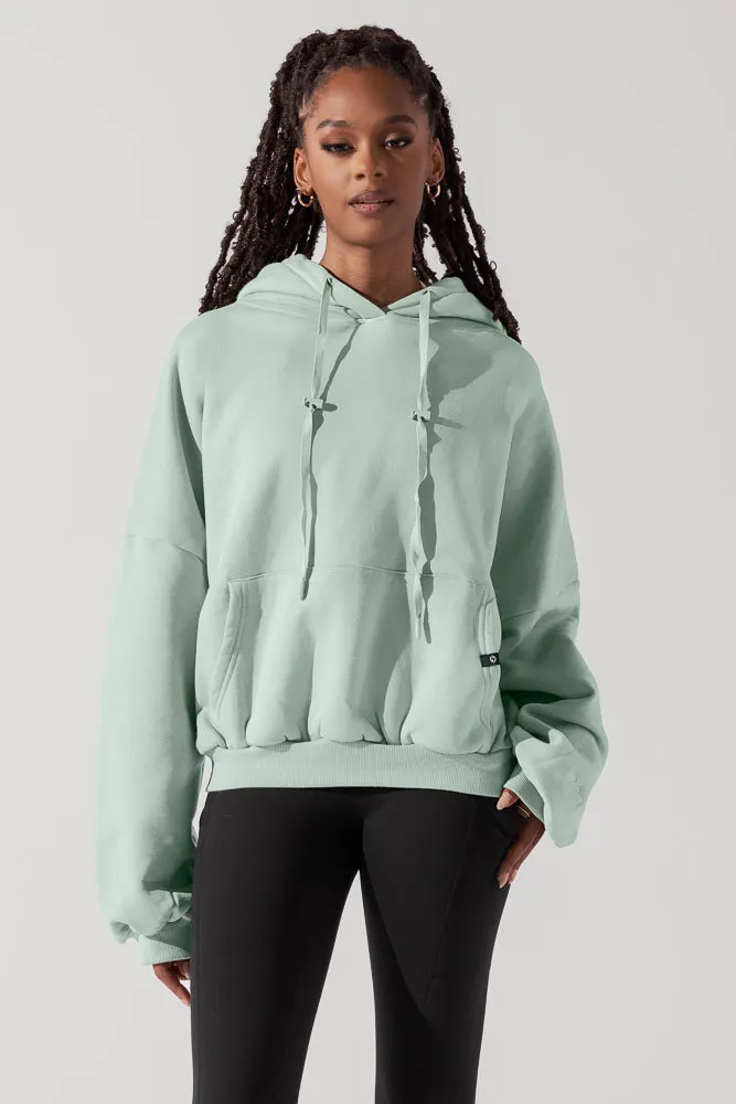 Pullover Cloud Hoodie-Mint
