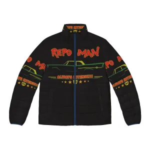 "Repo Man Cult Classic Movie Puffer Jacket - Always Intense"
