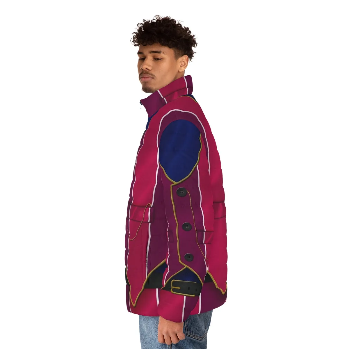 "Robbie Rotten's Iconic Lazytown Puffer Jacket"