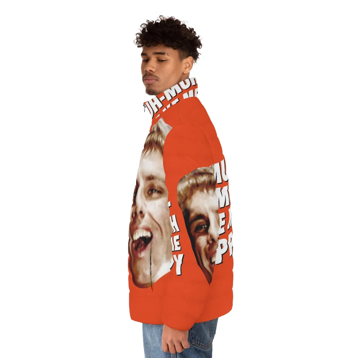 "Simple Jack Puffer Jacket: A Zoolander-Inspired Pop Culture Statement"
