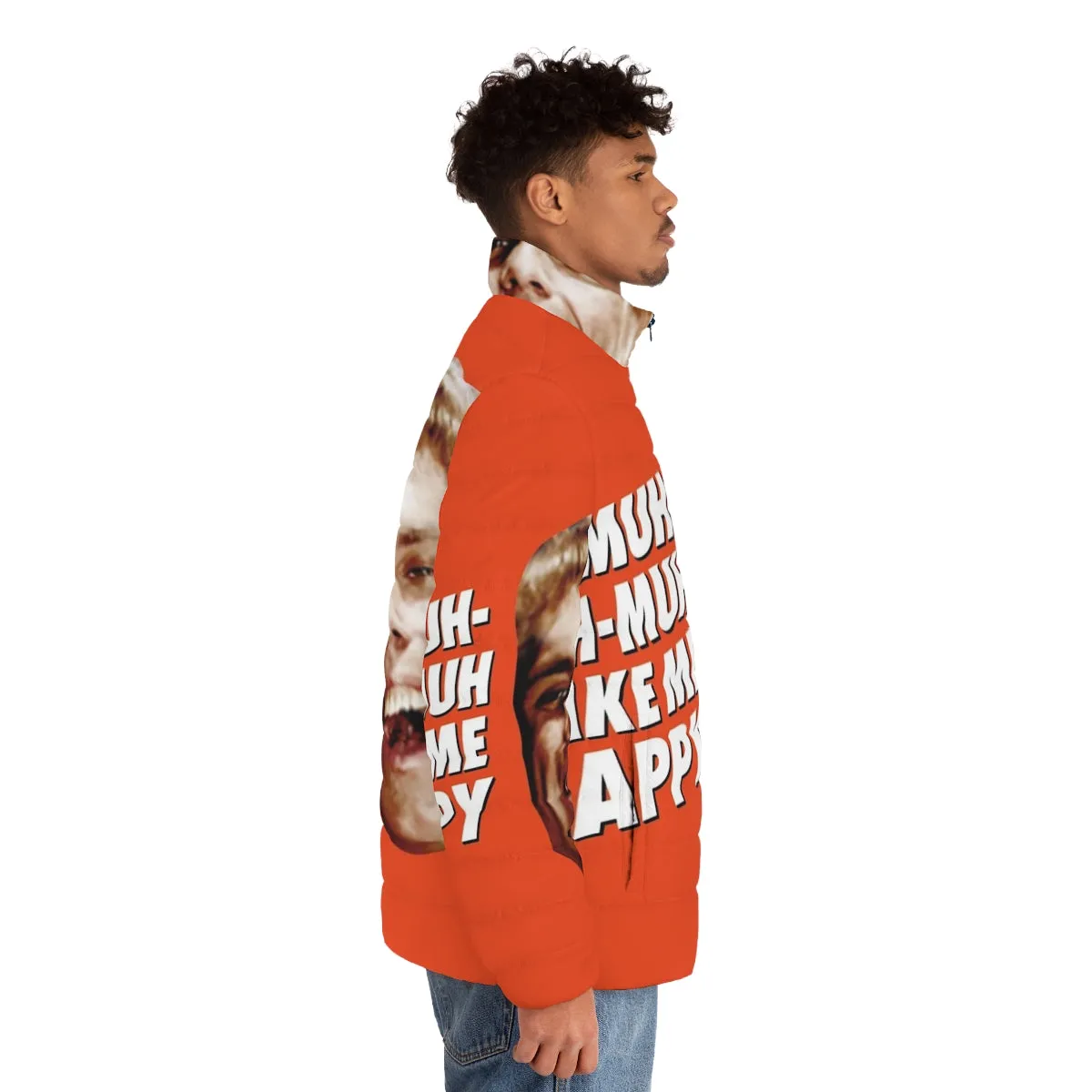 "Simple Jack Puffer Jacket: A Zoolander-Inspired Pop Culture Statement"