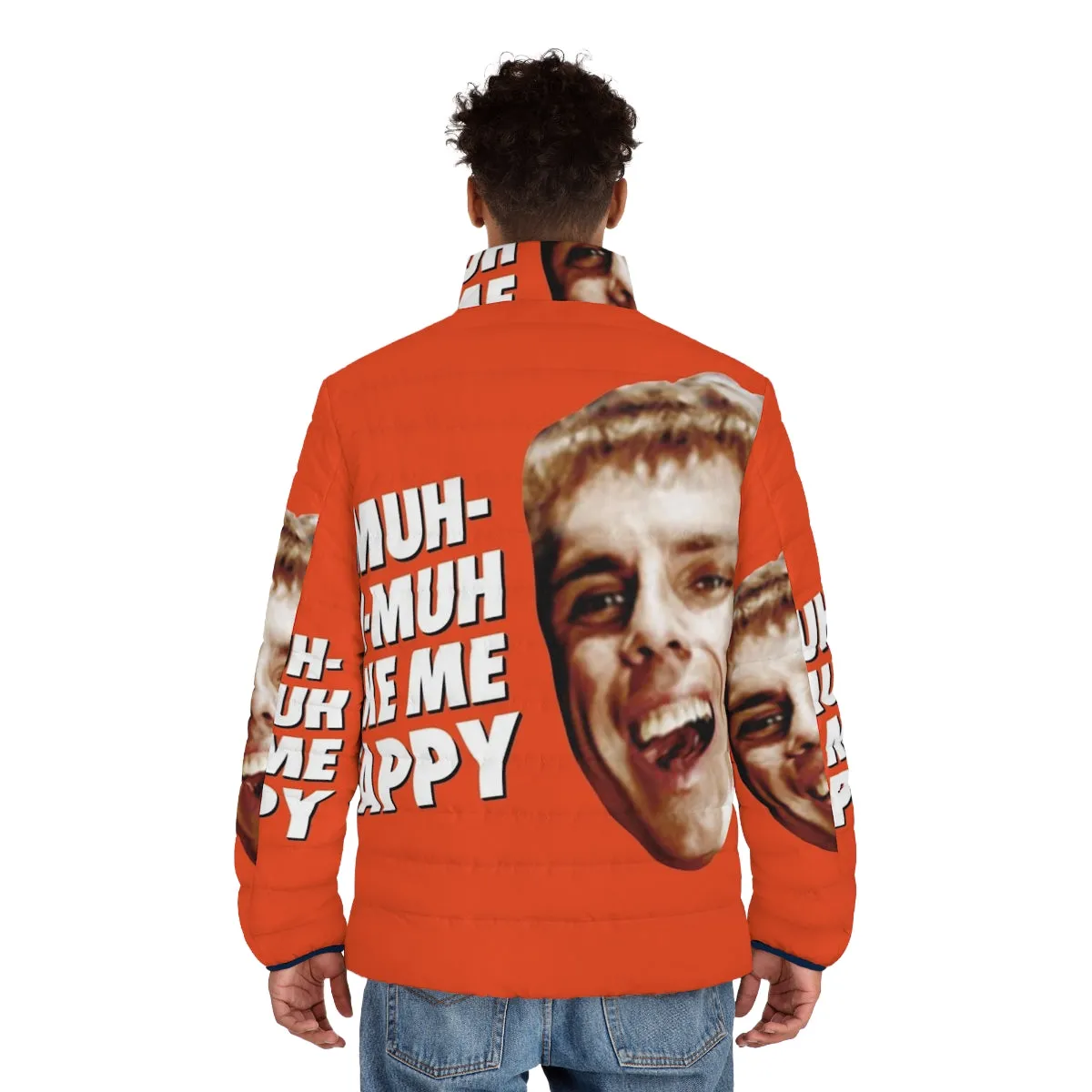 "Simple Jack Puffer Jacket: A Zoolander-Inspired Pop Culture Statement"