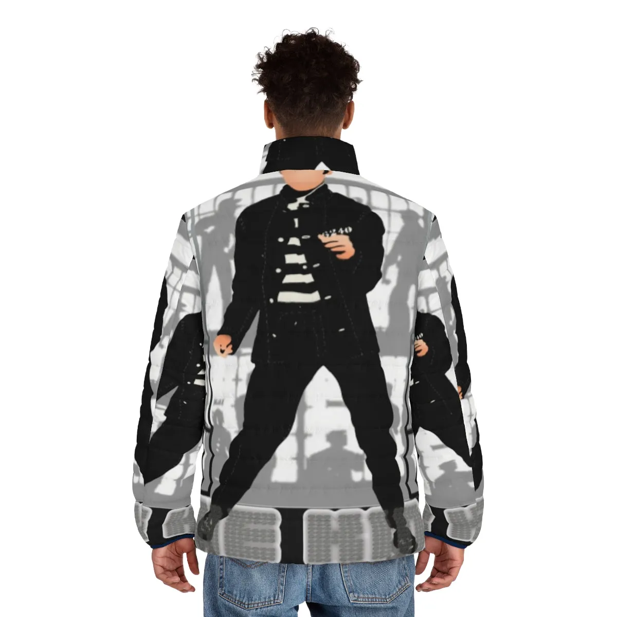 "The King's Jailhouse Puffer Jacket: Elvis Presley Collection"