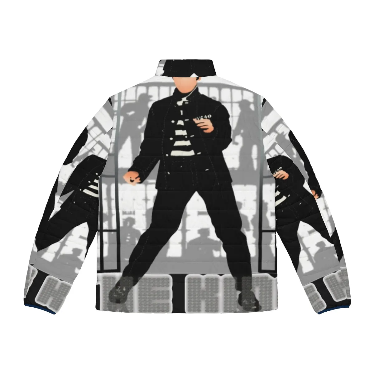 "The King's Jailhouse Puffer Jacket: Elvis Presley Collection"