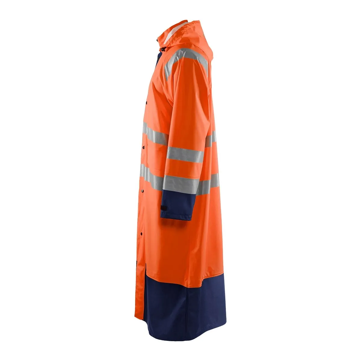 Rain&#x20;Coat&#x20;High&#x20;Vis&#x20;Level&#x20;1&#x20;4325&#x20;High&#x20;Vis&#x20;Oranje&#x20;-&#x20;Bl&#xE5;kl&#xE4;der