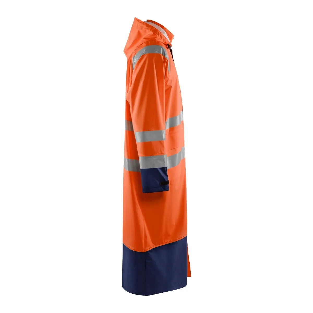 Rain&#x20;Coat&#x20;High&#x20;Vis&#x20;Level&#x20;1&#x20;4325&#x20;High&#x20;Vis&#x20;Oranje&#x20;-&#x20;Bl&#xE5;kl&#xE4;der