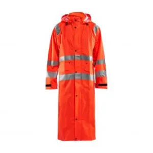 Rain&#x20;Coat&#x20;High&#x20;Vis&#x20;Level&#x20;1&#x20;4325&#x20;High&#x20;Vis&#x20;Oranje&#x20;-&#x20;Bl&#xE5;kl&#xE4;der