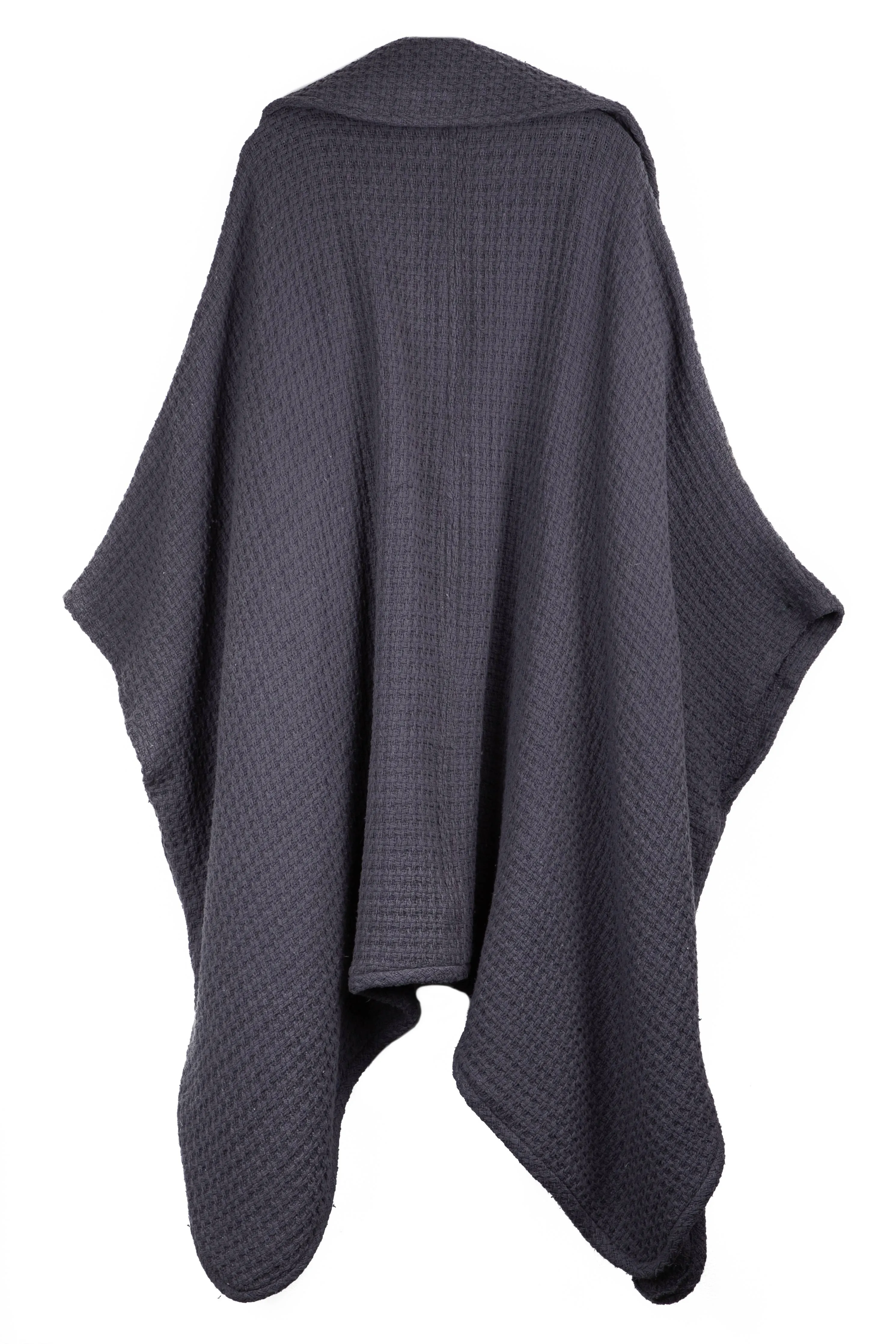 Regina Waffle Knit Oversized Jacket Kimono