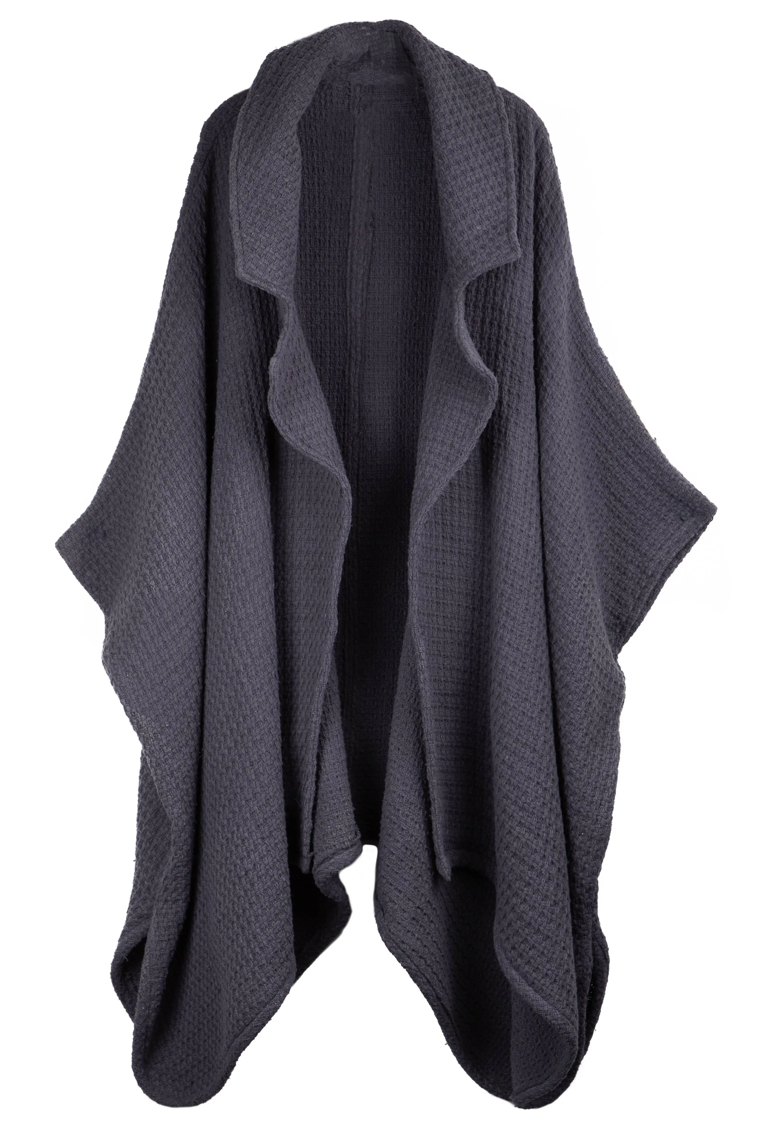 Regina Waffle Knit Oversized Jacket Kimono