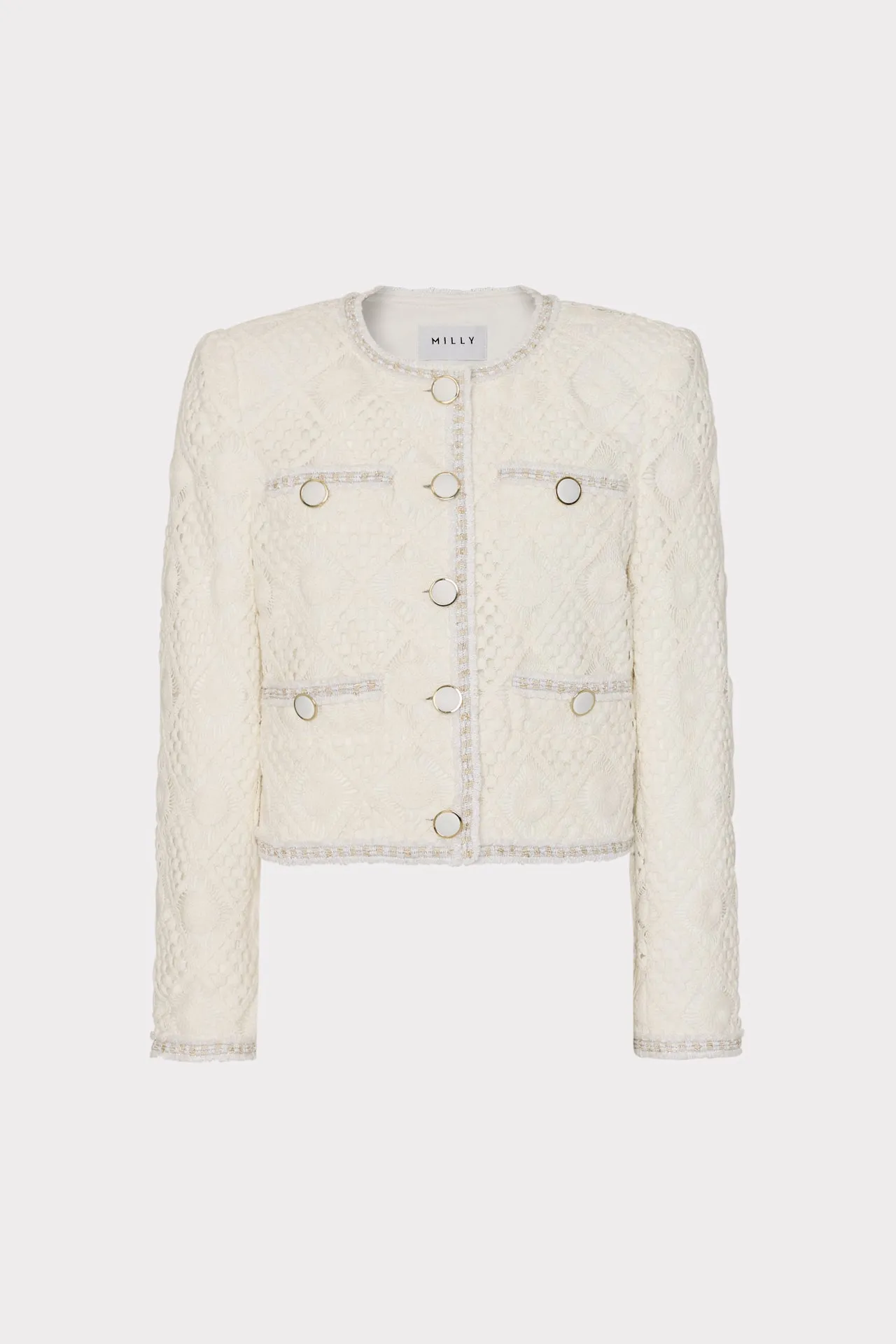 Reign Diamond Crochet Jacket