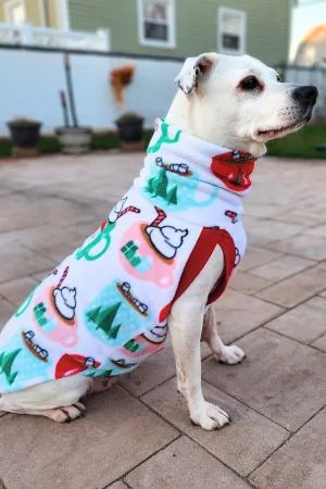 Santa Cocoa Mugs Dog Sweater
