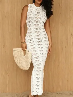 Sleeveless Knitted Dress