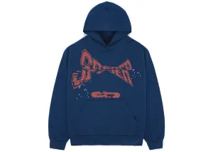 Sp5der - Pullover Hoodie - Navy