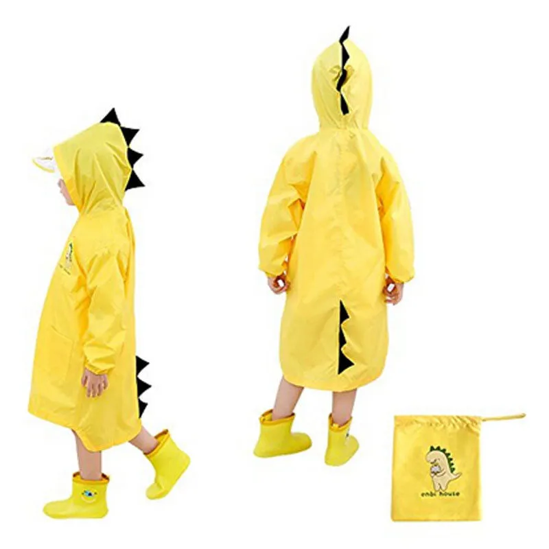 Spikes Dinosaur Rain Coat