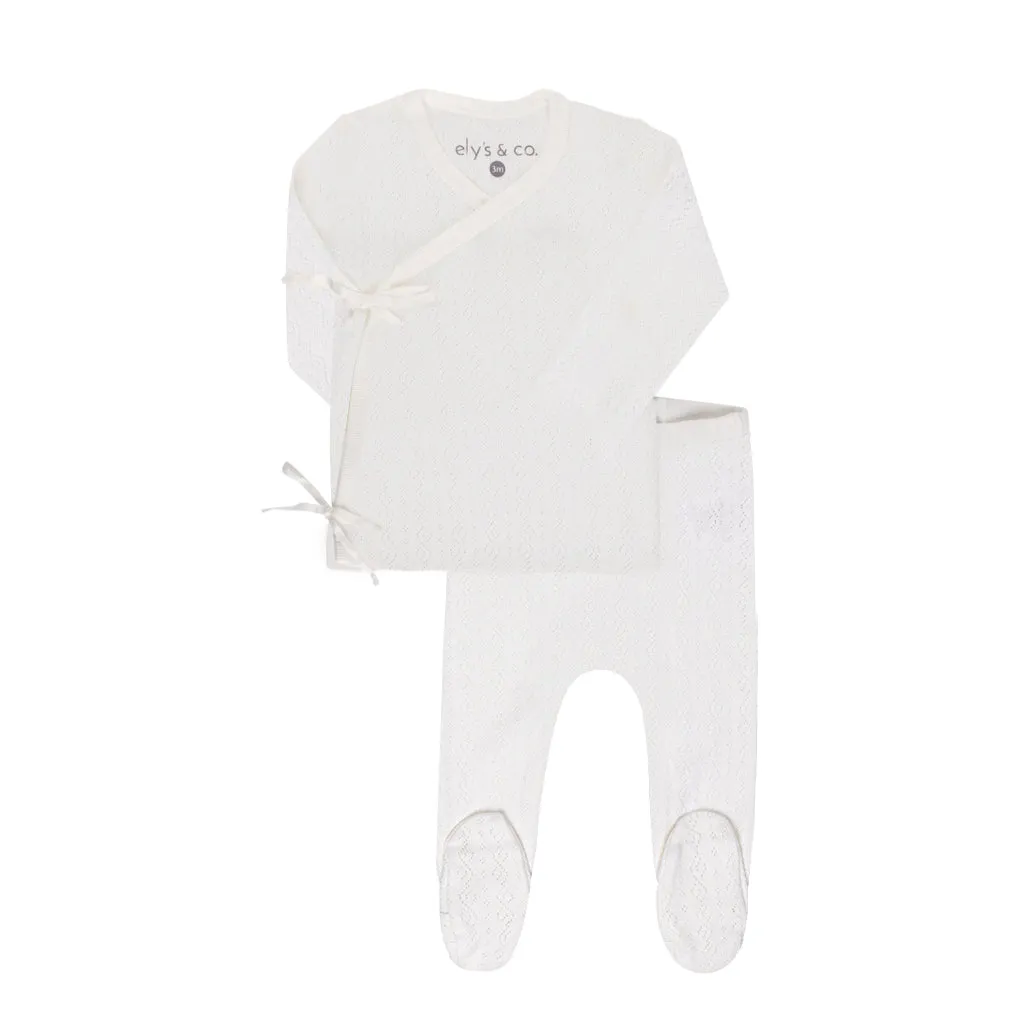 Squiggle Pointelle Collection - Bris Set