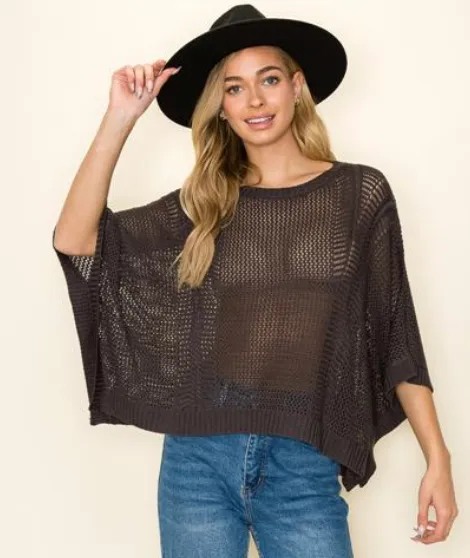 STC Crochet Kimono Sweater