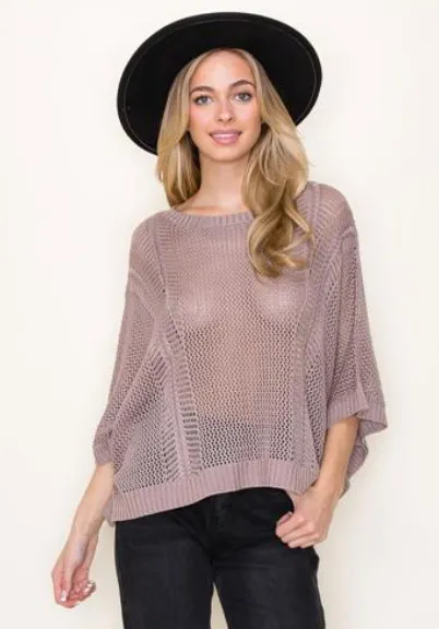 STC Crochet Kimono Sweater