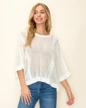 STC Crochet Kimono Sweater