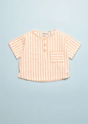 STRIPED SEERSUCKER SHIRT