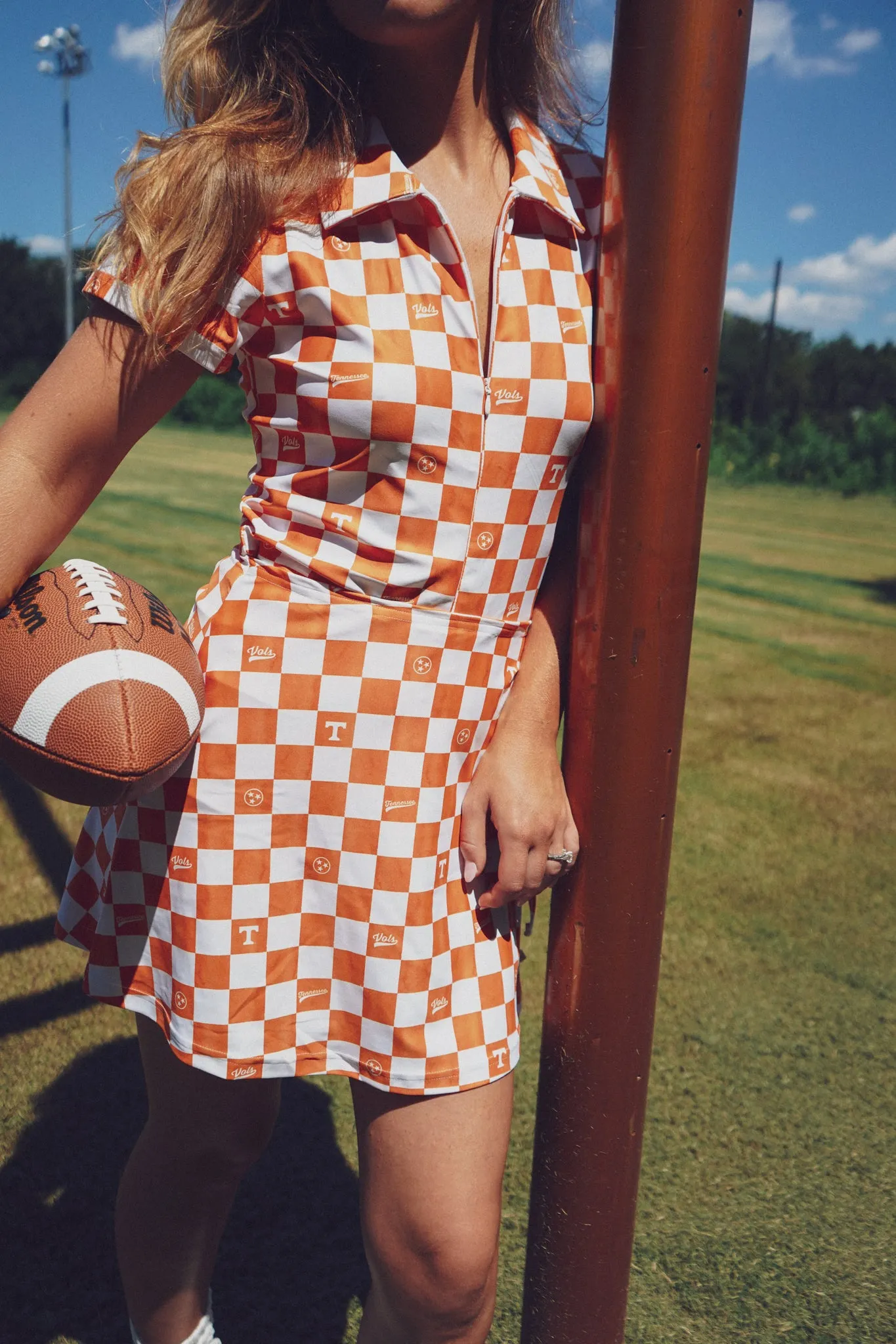 Tailgate Collection Ivy Dress - Tennessee Check