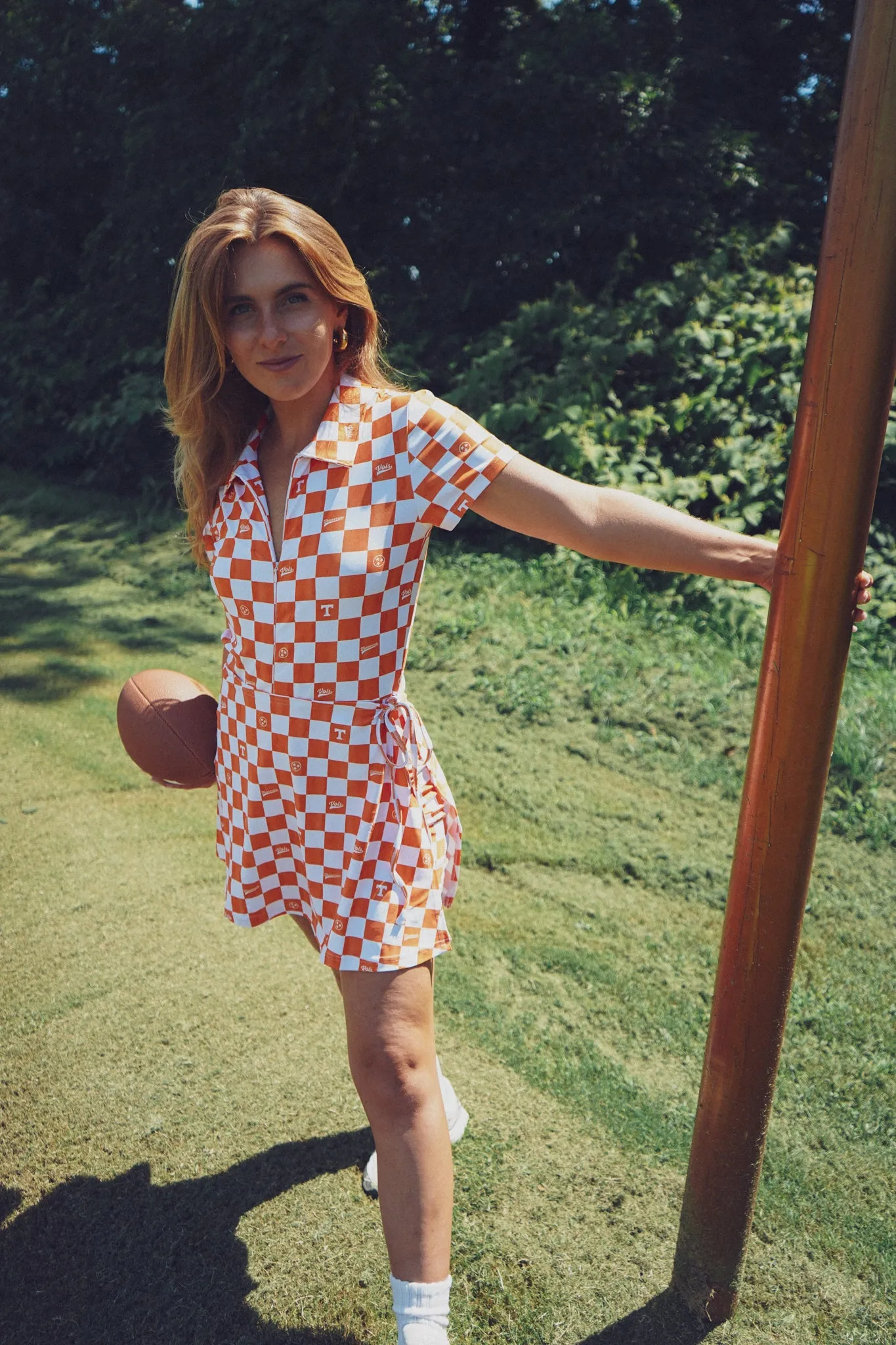 Tailgate Collection Ivy Dress - Tennessee Check